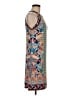 Hale Bob Print Blue Casual Dress Size M - photo 4