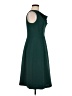 Talbots 100% Polyester Solid Green Casual Dress Size 6 - photo 4