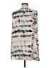 CAbi 100% Polyester Silver Sleeveless Blouse Size M - photo 2