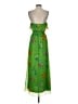 Old Navy 100% Polyester Tropical Green Casual Dress Size S - photo 2