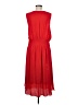 Alfani 100% Polyester Solid Red Casual Dress Size M - photo 2