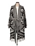 Pol 100% Polyester Gray Cardigan Size L - photo 1