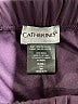 Catherines 100% Polyester Solid Purple Casual Pants Size 20W - photo 4