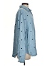 Náti Hearts Blue Long Sleeve Button-Down Shirt Size S - photo 4