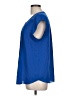 Daniel Rainn 100% Polyester Blue Short Sleeve Blouse Size L - photo 5