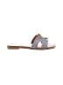 Steve Madden Stripes Blue Sandals Size 7 1/2 - photo 1