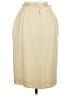 Anne Klein 100% Wool Solid Ivory Wool Skirt Size 8 - photo 2