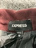 Express 100% Polyester Burgundy Blazer Size XL - photo 6