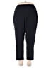 Catherines Solid Blue Casual Pants Size 2X - photo 1
