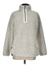 Cozy Sherpa 100% Polyester Silver Pullover Sweater Size M - photo 1
