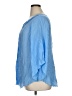 Spense Solid Blue 3/4 Sleeve Blouse Size 1X - photo 5