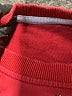 Unbranded 100% Cotton Print Burgundy Pullover Sweater Size 7 - photo 3