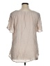 Spense Tan Short Sleeve Blouse Size 1X - photo 2