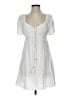 Angie White Casual Dress Size S (estimated) - photo 1