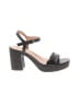 Naturalizer 100% Leather Black Sandals Size 9 1/2 - photo 1