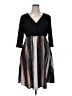 BLOOMCHIC Print Black Casual Dress Size 14/16 - photo 1