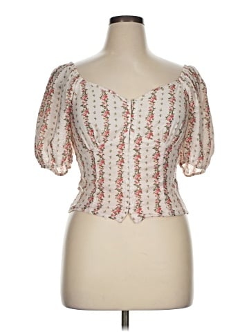 Sienna Sky Short Sleeve Blouse (view 1)
