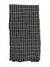 Unbranded 100% Acrylic Plaid Black Scarf One size - photo 2