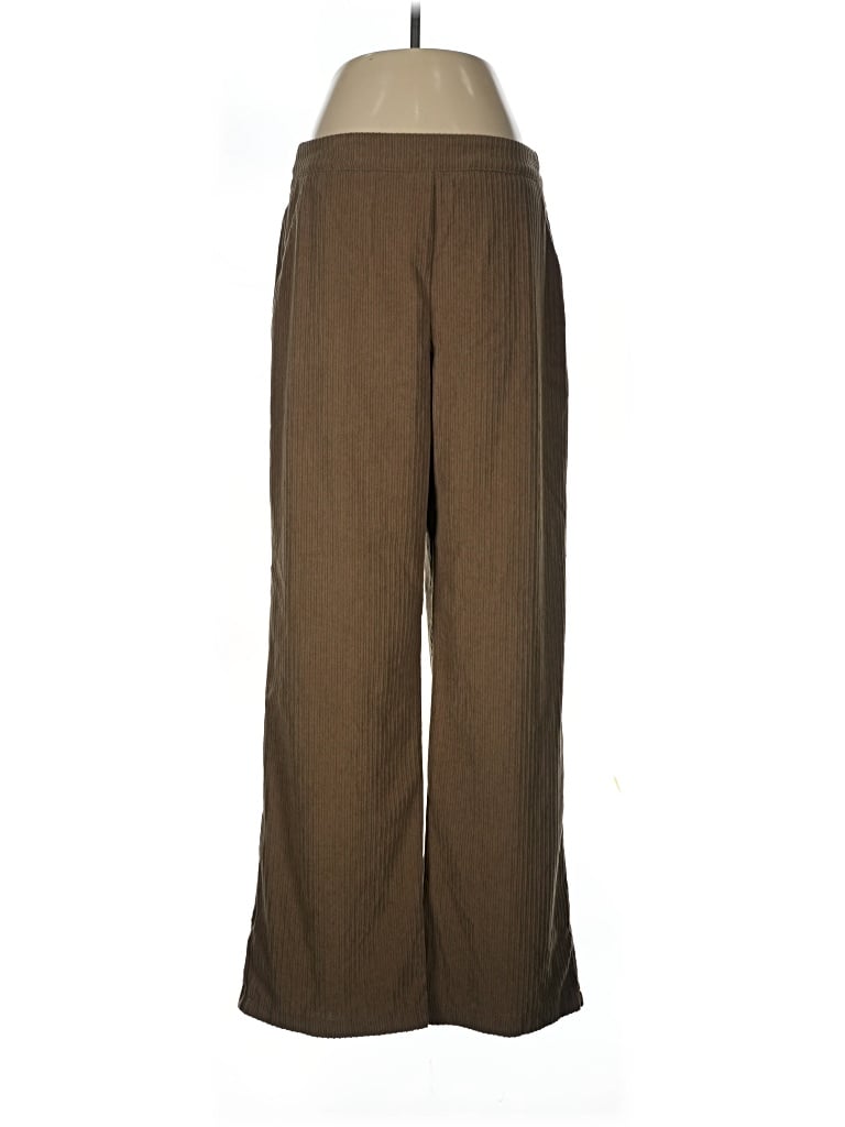 Pre-owned Shein Casual Pants In Brown