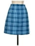 Brandy Melville Plaid Blue Casual Skirt Size XXS (estimated) - photo 2