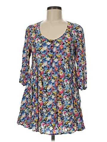 Free People 3/4 Sleeve Blouse (view 1)