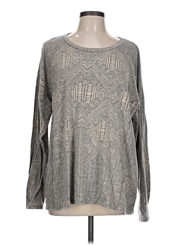 Cotton Bleu Long Sleeve T-Shirt (view 1)