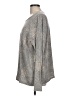 Cotton Bleu Aztec Or Tribal Print Gray Long Sleeve T-Shirt Size L (estimated) - photo 5