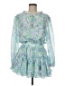 Sincerely Ours 100% Polyester Blue Cocktail Dress Size M - photo 1