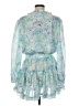 Sincerely Ours 100% Polyester Blue Cocktail Dress Size M - photo 2