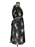 BCBGMAXAZRIA Graphic Gray Casual Dress Size XXS - photo 4