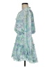 Sincerely Ours 100% Polyester Blue Cocktail Dress Size M - photo 5