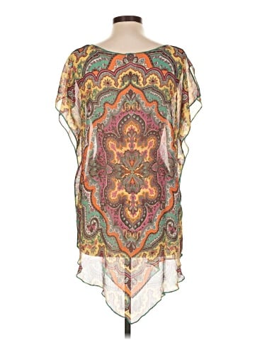 BECCA® by Rebecca Virtue Short Sleeve Blouse (view 2)