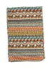 Unbranded Paisley Teal Brown Scarf One size - photo 2