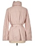 Ellen Tracy 100% Polyester Pink Trenchcoat Size L (petite) - photo 2