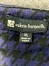 Valerie Bertinelli Houndstooth Blue Blazer Size XL - photo 6