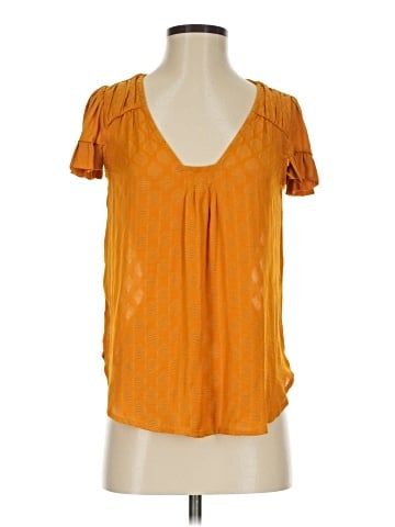 Maeve by Anthropologie Short Sleeve Blouse (view 1)