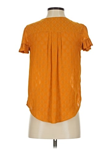 Maeve by Anthropologie Short Sleeve Blouse (view 2)