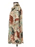 Zara Paisley Ivory Long Sleeve Blouse Size M - photo 5