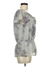 Apt. 9 Gray Short Sleeve Blouse Size M - photo 4