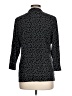 Chico's Polka Dots Black 3/4 Sleeve Blouse Size Lg (2) - photo 2