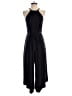 HD in Paris Solid Black Jumpsuit Size S - photo 1