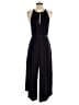 HD in Paris Solid Black Jumpsuit Size S - photo 2