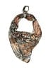 Unbranded Paisley Brown Black Scarf One size - photo 1