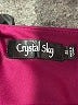 Crystal Sky Solid Burgundy Jumpsuit Size M - photo 4