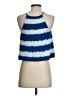 Express 100% Cotton Blue Tank Top Size XS - photo 2