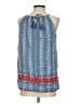 Sundance 100% Cotton Blue Tank Top Size XS - photo 2