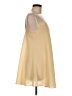 Cacique 100% Polyester Yellow Sleeveless Blouse Size M - photo 4