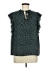 Nordstrom Rack Teal Sleeveless Blouse Size M - photo 1
