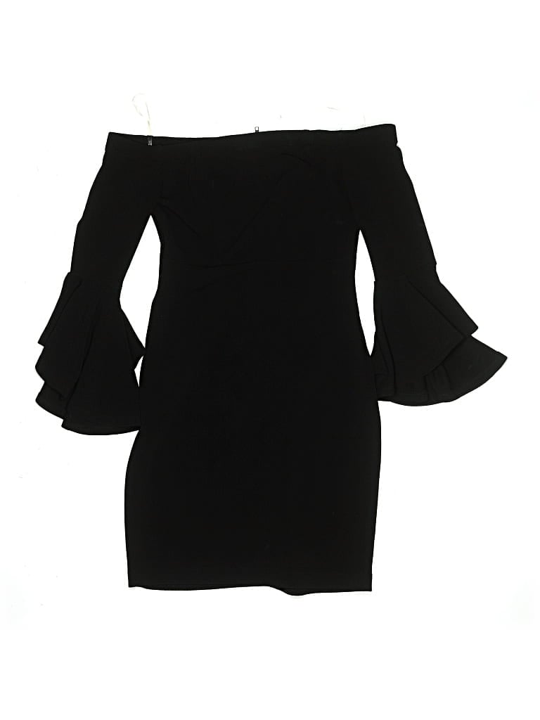 Pre-owned Teeze Me Cocktail Dress In Black