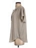 Caramela Gray Short Sleeve Blouse Size S - photo 5